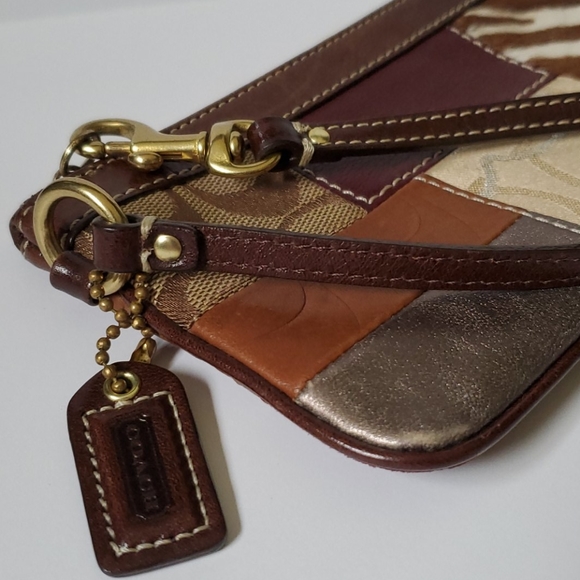 Coach Patchwork Wristlet - Picture 5 of 7